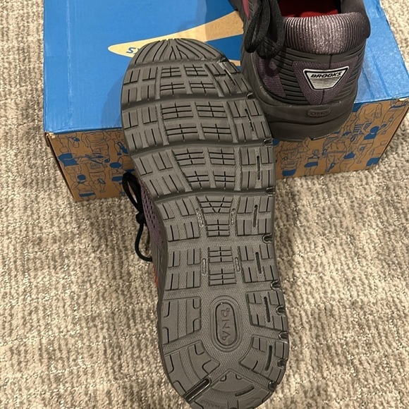 Brooks Men’s Addiction 14 Black/Blackened Pearl/Samba 11 Extra Wide 4E - Picture 7 of 7